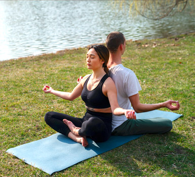 Sesión de Yoga